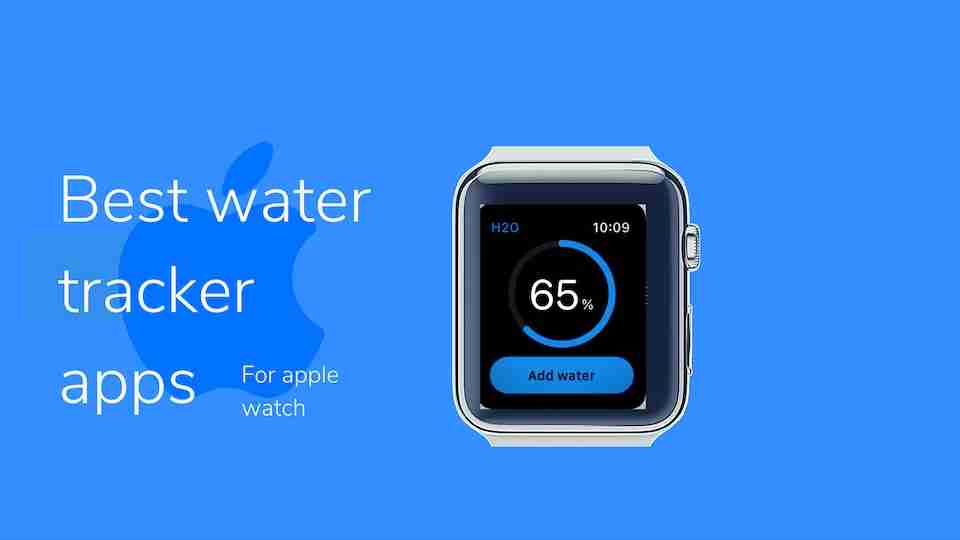 apple watch water tracking app