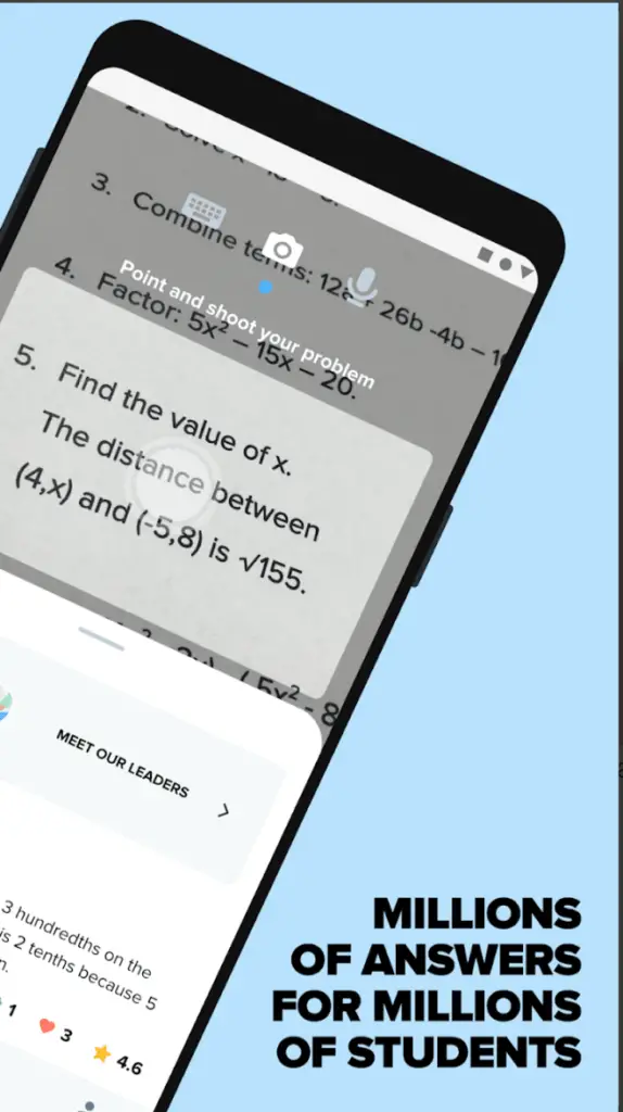 brainly app for math solving