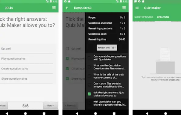 quiz maker app