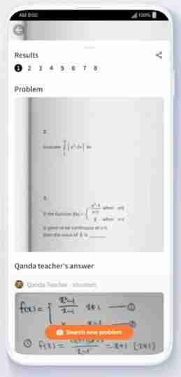 app to solve math word problems Qanda math app