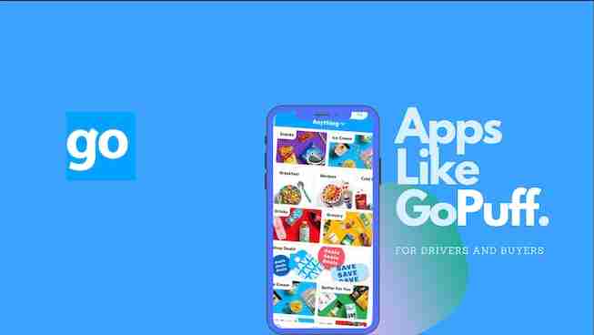 3 Best Grocery delivery apps like GoPuff