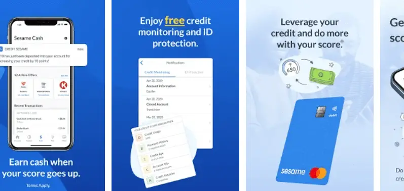 app that checks credit scores and reports.