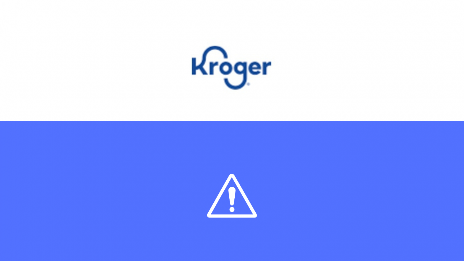 Kroger app not working fix