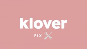 Klover app not working fix-min