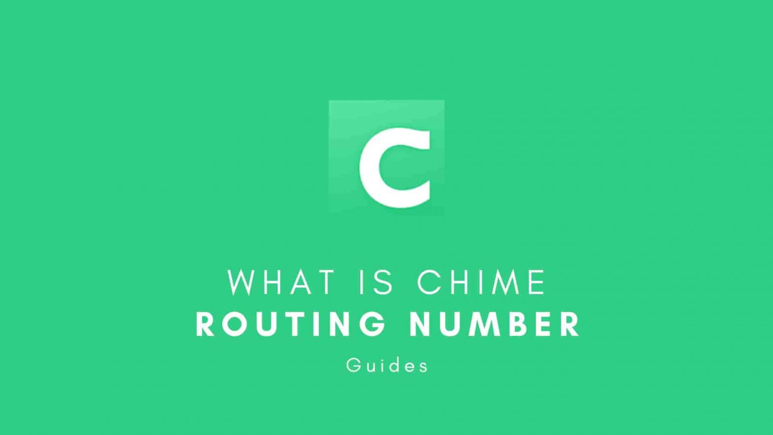 What is Chime routing number