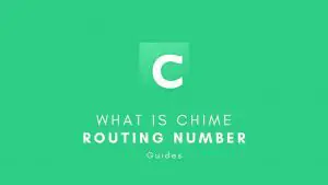 What is Chime routing number