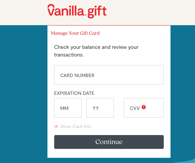 Activating Vanilla Gift card-min