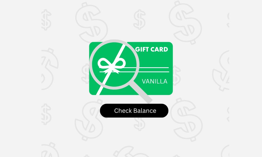 How to check vanilla gift card balance