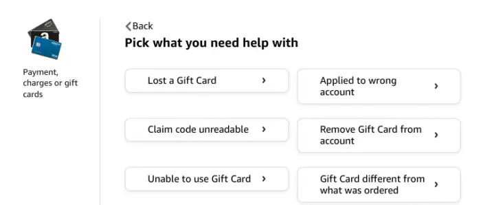 Amazon gift card problem chat-min