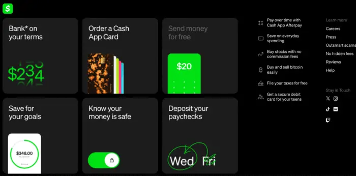 cash app PC features-min