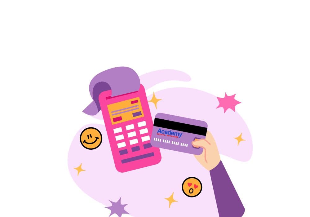 Academy credit card payment