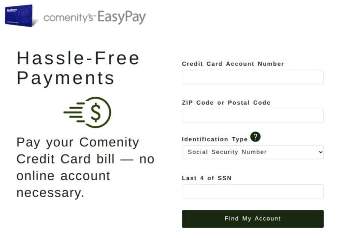 Comenity bank academy login page