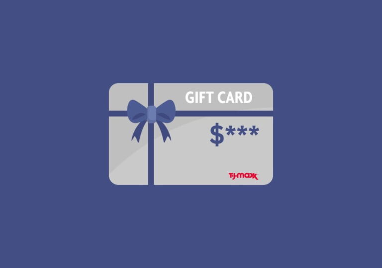 TJ Maxx Gift card Balance check