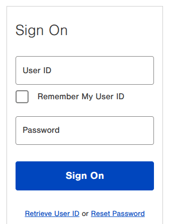 best buy CC login page