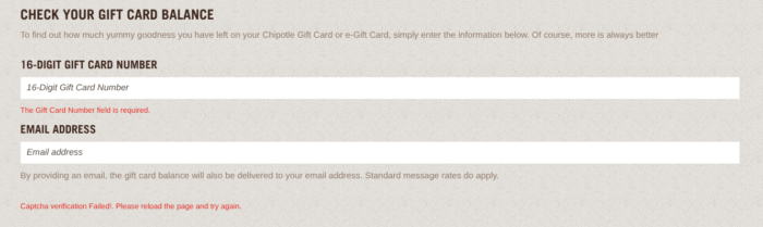 chipotle gift card login page 