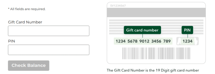 Publix gift login box