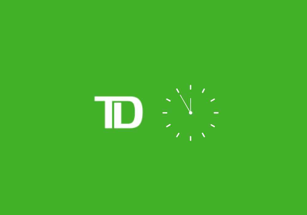 TD Bank hours